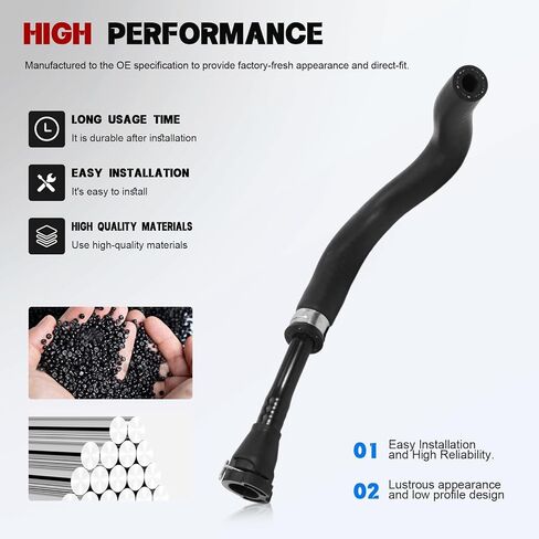 Oil Crankcase Breather Pipe Fit for GLS550 GL550 GL450 ML550 2012-2017 Engine Crankcase Breather Tube Replace 1572030017 2782031217 in Saudi Arabia