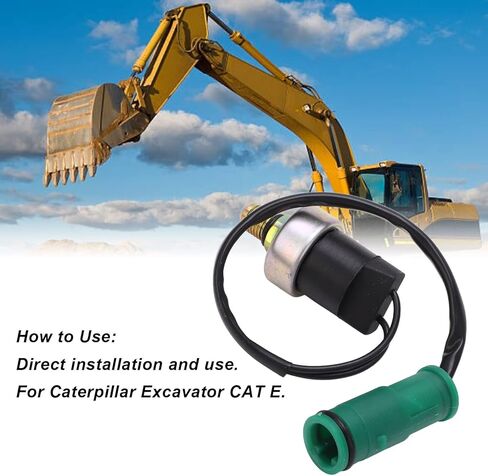 Caterpillar Excavator CAT E Hydraulic Sensor Pressure Switch Alloy Steel Accessory Replacement K05A-031 in Saudi Arabia