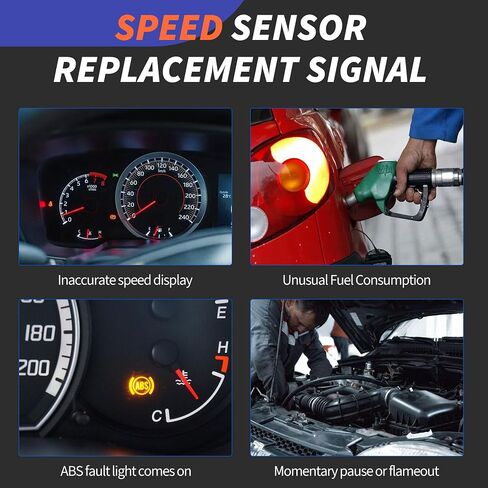 HiSport Speed Sensor Compatible with Hyundai 2005-2014 Tucson 2001-2009 Santa Fe2006-2010 Azera Kia 2007-2010 Sportage 2007-2012 Rondo Replaces 4651739500 SC360 in Saudi Arabia