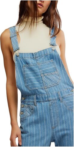 Free People womens Ziggy Overall - Novelty S in Saudi Arabia