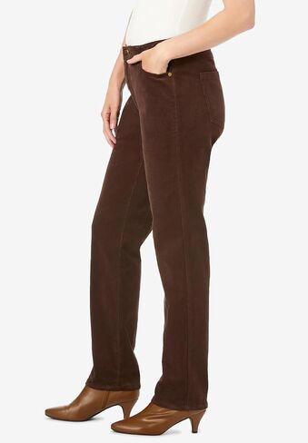 Woman Within Plus Size Stretch Corduroy Bootcut Pant in Saudi Arabia