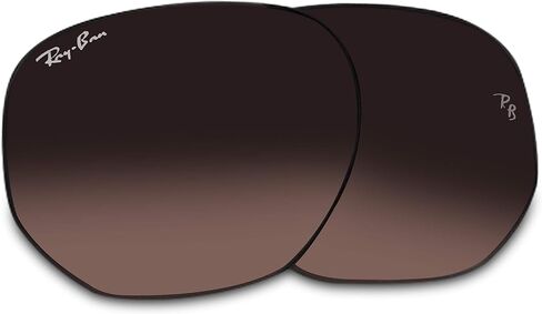 Ray-Ban Original HEXAGONAL RB3548N 51M Light Blue Flash Replacement Lenses For Men For Women + BUNDLE with Designer iWear Eyewear Kit in Saudi Arabia