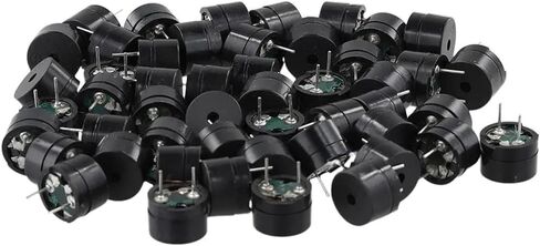 50PCS Universal Passive Buzzer Electromagnetic Impedance 16 Ohms Electromagnetic Buzzer Passive Buzzer Alarm in Saudi Arabia