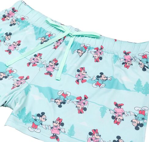 Disney womens 2-pack Pajama Shorts, Lounge Shorts With Drawstring, Ultra-soft & Comfortable in Saudi Arabia