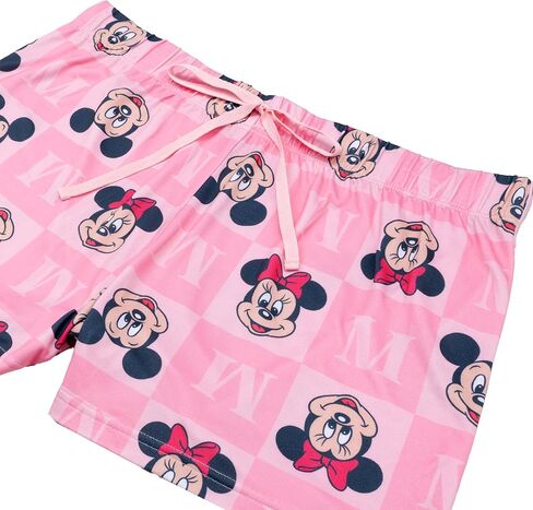 Disney womens 2-pack Pajama Shorts, Lounge Shorts With Drawstring, Ultra-soft & Comfortable in Saudi Arabia