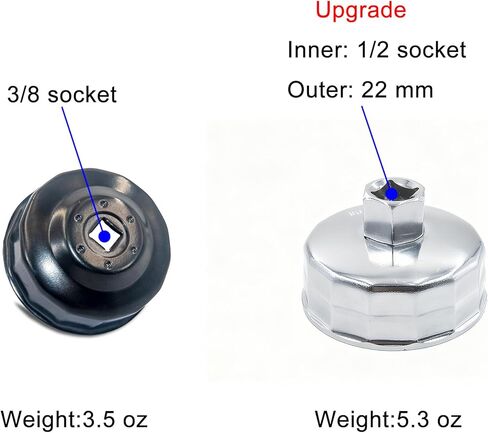 ATV Oil FIlter Cap Wrench, UTV Oil Filter Wrench Compatible with Polaris Sportsman ACE Ranger RZR 500 570 800 900 in Kuwait