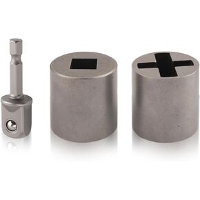 3PCS Scissor Jack Adapter for Hand Drill,Heavy-Duty Scissor Jack Drill Adapter for Lifting Car Jacks,Universal Automotive Tools Socket Converter for Scissors Jacks for Car in Saudi Arabia