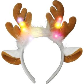 JIAHANG Light Up Party Headband, LED Flashing Headwear for Unisex Adults in Kuwait