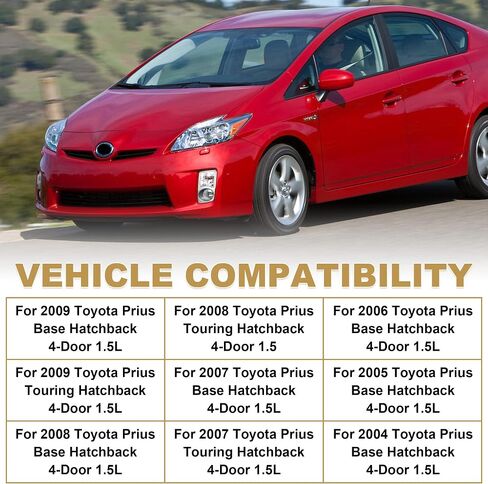 PartsFlow Front Lower Black Bumper Grille For 2004-2009 Toyota Prius TO1036112 in Saudi Arabia