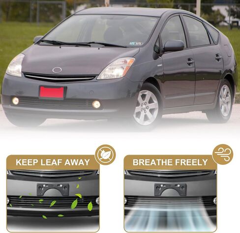PartsFlow Front Lower Black Bumper Grille For 2004-2009 Toyota Prius TO1036112 in Saudi Arabia