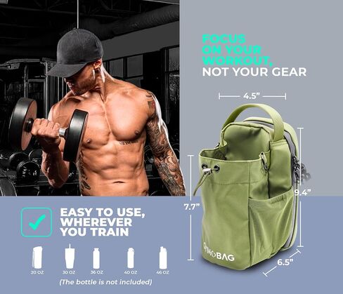 Magnetic Gym Bag Women-Magnetic Water Bottle Holder for Gym-Magnet Bag- Small Waterproof Crossbody Sling for Men&Women with AirTag Pocket-Strong Magnets-Bottle&Phone Holder-Ideal for Travel in Saudi Arabia