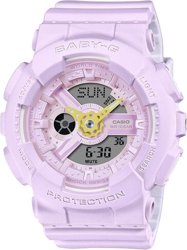 Casio G-Shock Soft Pastel Purple Resin Watch BA110AH-6A in Saudi Arabia