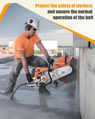 واقي الحزام الأمامي مناسب لمناشير قطع الخرسانة Stihl TS800 استبدال واقي 4224-700-8115، حزام 9490-000-7915/9490-000-7920 in Kuwait