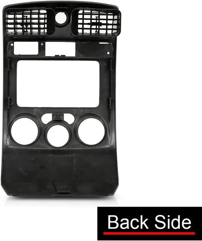 DOTCOM Radio Dash Bezel Trim Panel, Compatible with Chevy Colorado GMC Canyon 2004-2012 Black in Saudi Arabia