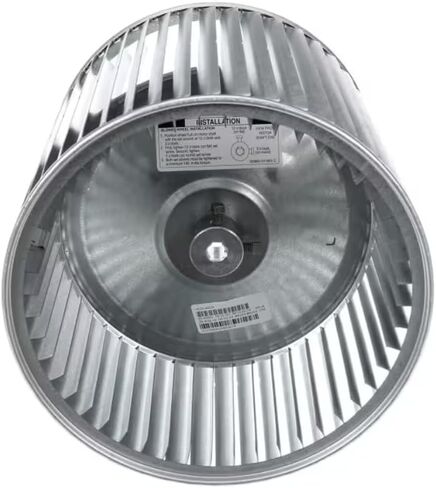 يناسب عجلة منفاخ Carrier HVAC 323865-101 REV.C 03-45-53 2223800025403E74، عمق 10 1/2 بوصة × عرض 10 3/4 بوصة، تجويف 1/2 بوصة لـ 581JE04A072 A، 581JE04A115 A، 581JE04B060 in Kuwait