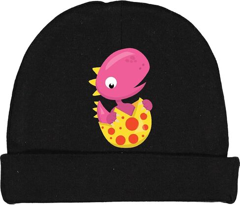 inktastic Cute Dinosaur, Pink, Dinosaur Egg, Stegosaurus Baby Beanie Hat in Saudi Arabia