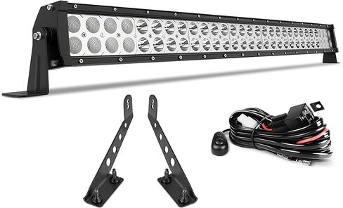 AUTOSAVER88 22 Inch LED Light Bar Triple Row Flood Spot Combo Beam 270W 27000LM Off Road Bright Driving Light 24" with Mounting Bracket for Jeep Trucks Boats SUV ATV UTV Cars in Saudi Arabia