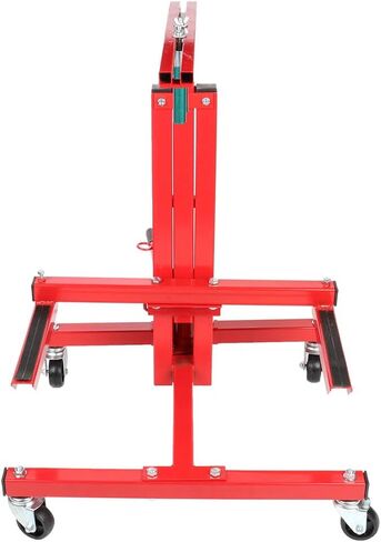 Car Door Installer and Remover Jack Lift Hoist Hydraulic Car Door Mobile Rolling Door Bumper Jack Stand Dolly - Red in Saudi Arabia