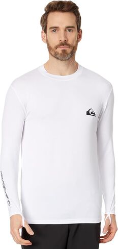 Quiksilver Everyday Surf Tee Long Sleeve White/White LG in Saudi Arabia