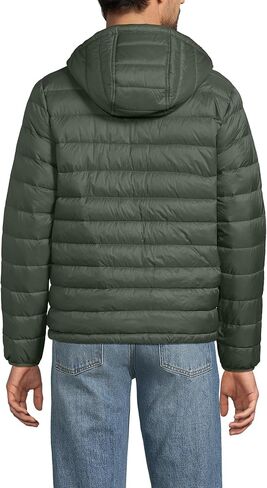 Lands' End Men's Wanderweight Ultralight Packable Hooded Down Jacket in Saudi Arabia