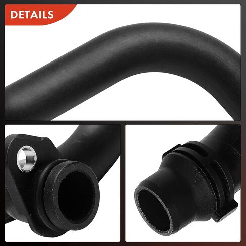 A-Premium Water Pipe Coolant Pipe Hose Compatible with Audi A4/A4 Quattro 2009-2016, Q5 2011-2017, A6 2012-2015, A6 Quattro 2013-2015, Allroad 2013-2016, L4 2.0L, Water Pump Connector Tube in Saudi Arabia