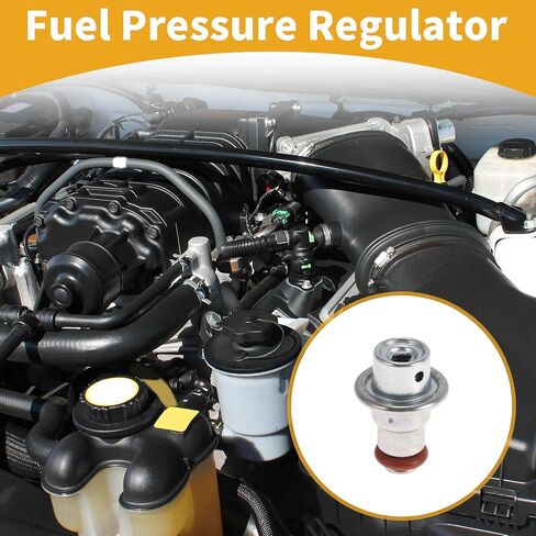Fuel Pressure Regulator Fuel Pump Regulator No.16015SDCE00 for Honda Accord 2005-2007 Metal 20-70 Psi Corrosion Resistant 1 Pc in Saudi Arabia