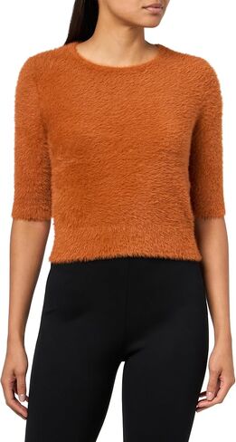 Trina Turk Women's Short Sleeve Fuzzy Sweater in Saudi Arabia