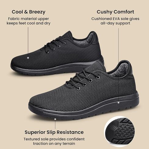أحذية مشي رجالية سهلة الارتداء، أحذية تنس كاجوال غير قابلة للانزلاق، أحذية رياضية خفيفة الوزن للغاية وجيدة التهوية in Kuwait