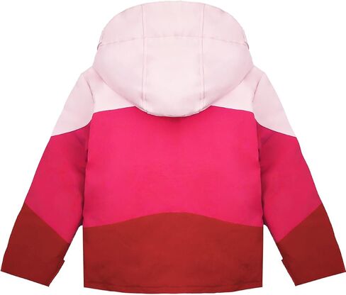 GEMYSE Girls Winter Coat Waterproof Windproof Girls Ski Jacket with Hood Kids Quilted Outerwear in Saudi Arabia