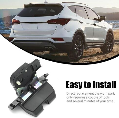 81230-3Z000 Rear Trunk Latch Tailgate Door Lock Actuator, Replacement for Hyundai Santa Fe 2013-2018 Santa Fe Sport 2015-2018 Santa Fe XL 2013-2019, Replacement for Kia Sedona 2016-2021 in Saudi Arabia