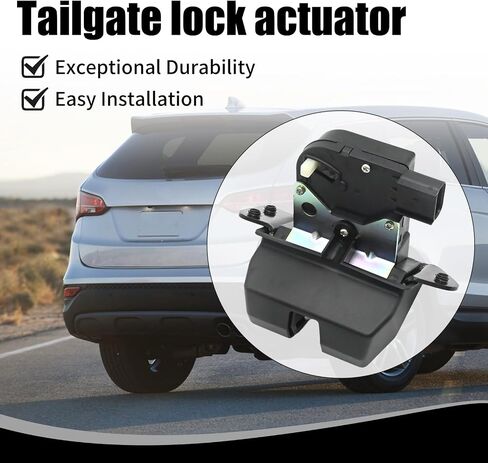 81230-3Z000 Rear Trunk Latch Tailgate Door Lock Actuator, Replacement for Hyundai Santa Fe 2013-2018 Santa Fe Sport 2015-2018 Santa Fe XL 2013-2019, Replacement for Kia Sedona 2016-2021 in Saudi Arabia