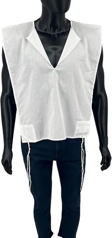 Cotton Tallit Katan V Neck 100% Cotton with Tzitzit – Halachically Approved, Soft & Durable in Saudi Arabia