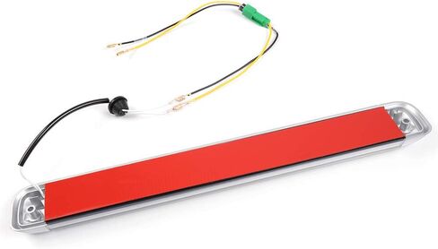 PIT66 LED 3rd Brake Light, Compatible with 94-05 Chevy Blazer/92-04 Chevy Suburban/95-00 Chevy Tahoe/94-01 GMC Jimmy/92-99 GMC Suburban/03-09 Hummer H2 Red Lens Black Housing in Saudi Arabia