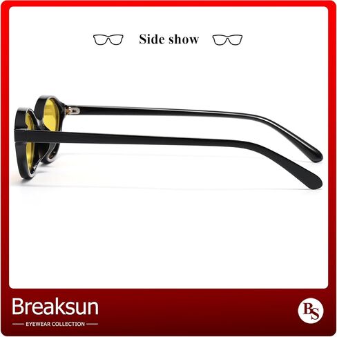 Retro Oval Sunglasses for Women Trendy Oval Narrow Cat Eye Sunnies 90s Vintage Shades in Kuwait