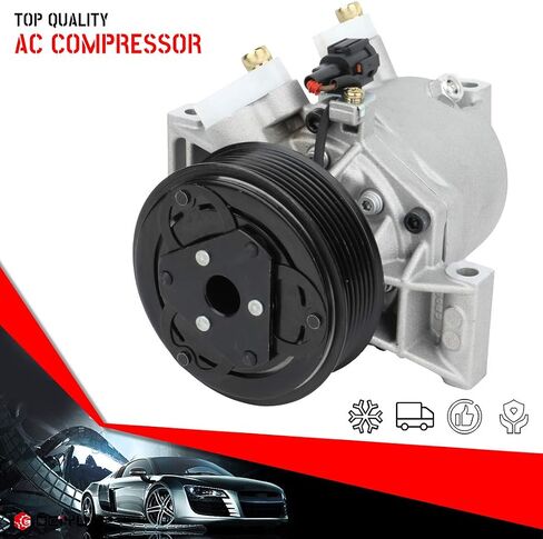 cciyu Air Conditioning Compressor 2011-2015 Compatible for Nissan Juke 1.6L 2014-2018 for Nissan Versa Note 1.6L Replaces AC Compressor for Car in Saudi Arabia
