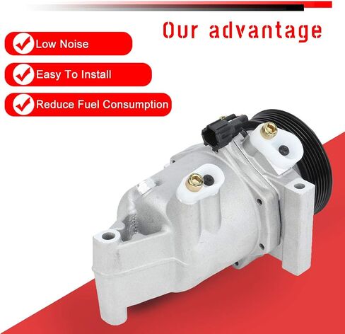 cciyu Air Conditioning Compressor 2011-2015 Compatible for Nissan Juke 1.6L 2014-2018 for Nissan Versa Note 1.6L Replaces AC Compressor for Car in Saudi Arabia