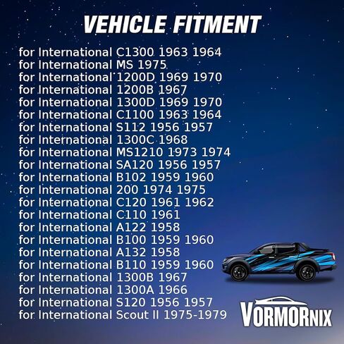 Rear Manual Transmission Seal for International 100,1000A,1000B,1000C,1000D 1966 1967 1968 1969 1970 1971 1972 1973 1974 1 X in Saudi Arabia