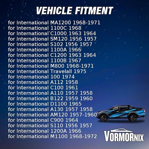 Rear Manual Transmission Seal for International 100,1000A,1000B,1000C,1000D 1966 1967 1968 1969 1970 1971 1972 1973 1974 1 X in Saudi Arabia