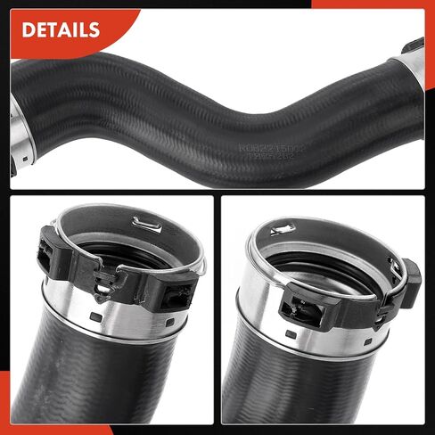 A-Premium Turbocharger Intercooler Hose Compatible with Mercedes-Benz X204 GLK200 GLK250, 2008 2009 2010 2011 2012 2013, Replace# 2045285282, A2045285282 in Saudi Arabia