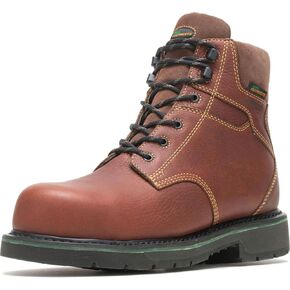 HyTest FootRests Brown Electrical Hazard, Composite Toe, Waterproof, Men's 6 Inch Work Boot in Kuwait