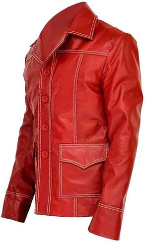 Tyler Durden Fight Club Leather Jacket in Saudi Arabia