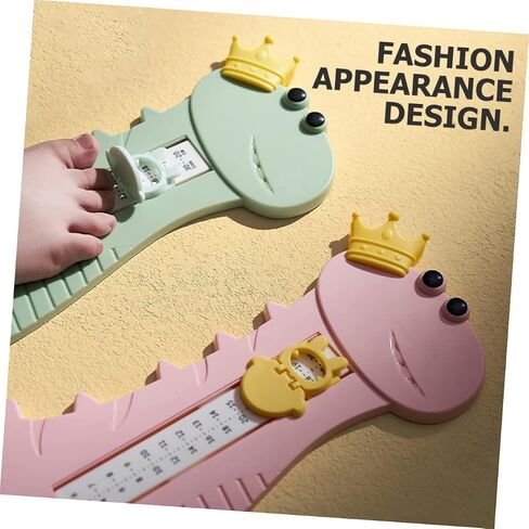 2pcs Kids Foot Measurement Device Shoe Sizer for Accurate Foot Length Measurement Easy-to-Read Scale Suitable for Boys and Girls in Saudi Arabia