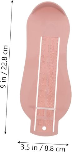 Boys and Girls Foot Measurement Device Baby Foot Length Measure Tool for Shoes Size Easy to Use Accurate in Saudi Arabia
