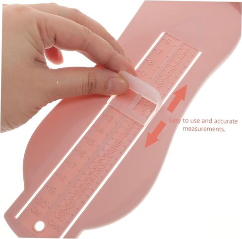 Boys and Girls Foot Measurement Device Baby Foot Length Measure Tool for Shoes Size Easy to Use Accurate in Saudi Arabia