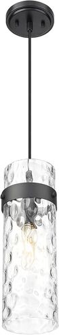 Z-Lite 7002P5-RB Fontaine - 1 Light Pendant-15 Inch Tall and 5.75 Inch Wide, Finish Color: Rubbed Brass in Saudi Arabia