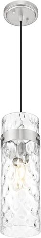Z-Lite 7002P5-RB Fontaine - 1 Light Pendant-15 Inch Tall and 5.75 Inch Wide, Finish Color: Rubbed Brass in Saudi Arabia