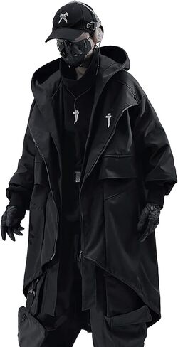 MFCT Techwear Streetwear Japenese Men's Waterproof Jacket in Kuwait