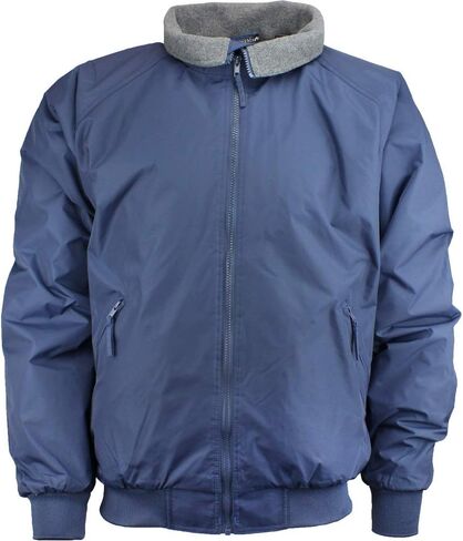 River's End Mens Bomber Jacket Casual Outerwear Athletic - Blue in Saudi Arabia