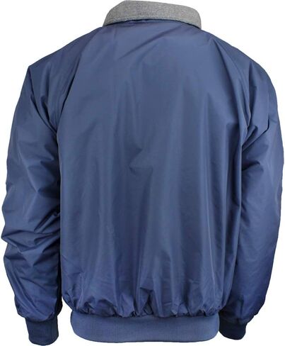 River's End Mens Bomber Jacket Casual Outerwear Athletic - Blue in Saudi Arabia