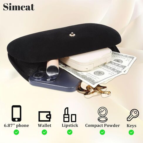 Simcat Glitter Clutch Purses for Women Elegant Evening Bag for Parties, Weddings and Formal Events in Saudi Arabia